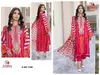 Aasha 1186 Printed Embroidery Cotton Dupatta Pakistani Wholesalers In Surat
